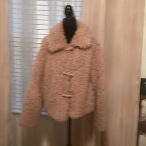 Pink Fun Fur Jacket